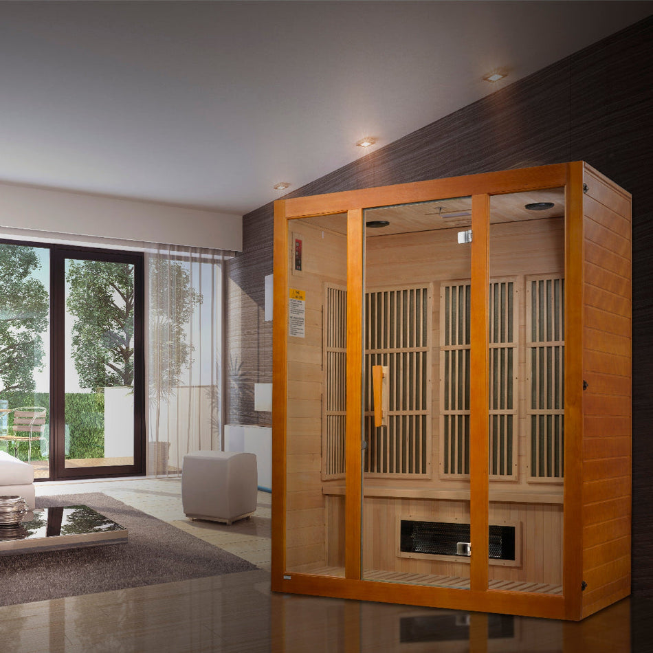 Maxxus FAR Infrared Sauna 3-Person Alpine Sauna