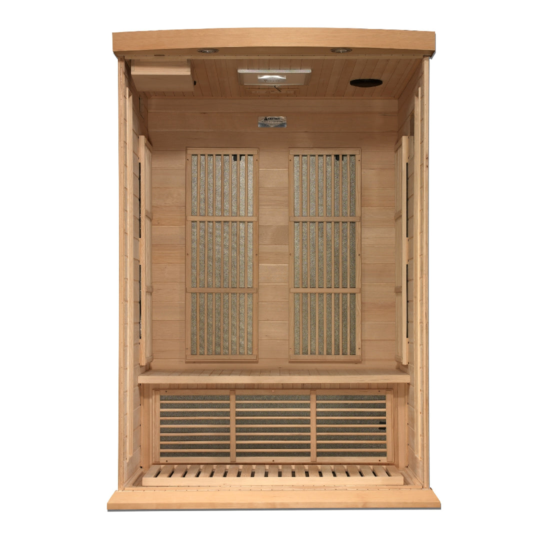 Maxxus Near Zero EMF FAR Infrared Sauna Interior