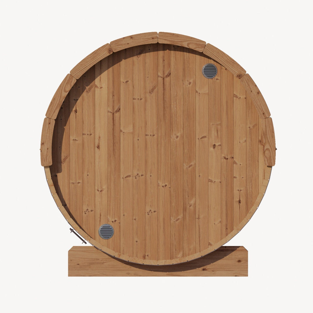 Model E6 Sauna Barrel Back