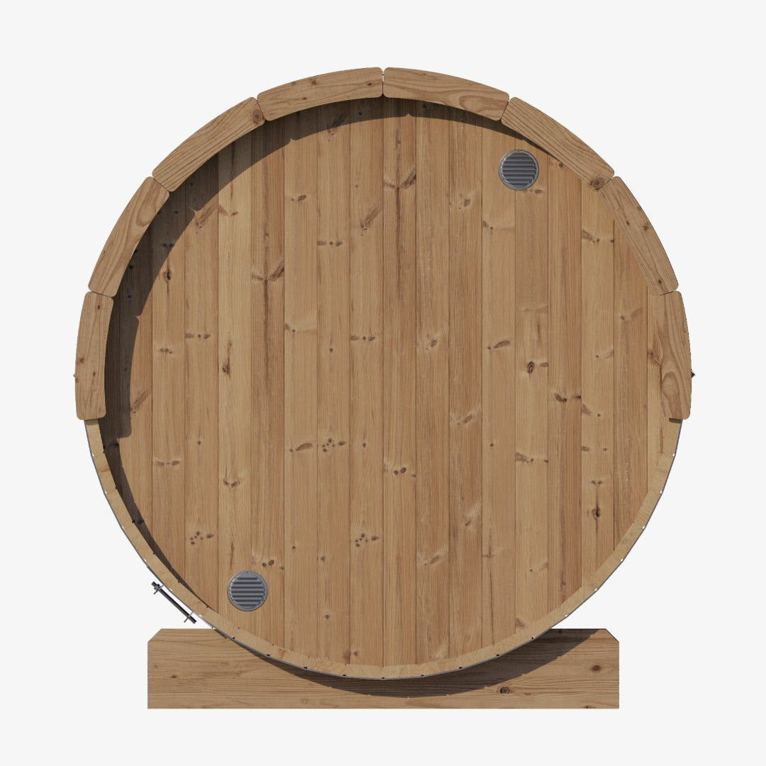 Model E7 Four Person Sauna SaunaLife Back View