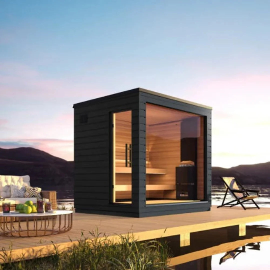 Model G6 Pre-Assembled Outdoor Home Sauna