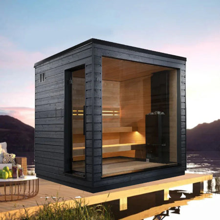 Model Outdoor Sauna G6 Garden Series