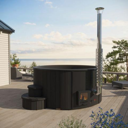 Model S4 Wood Fired Hot Tub