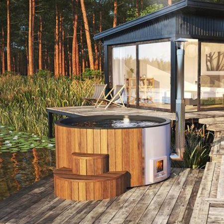 Model S4N Wood Fired Hot Tub By SaunaLife