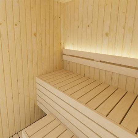 Model X2 Xperience Indoor Home Sauna SaunaLife Interior