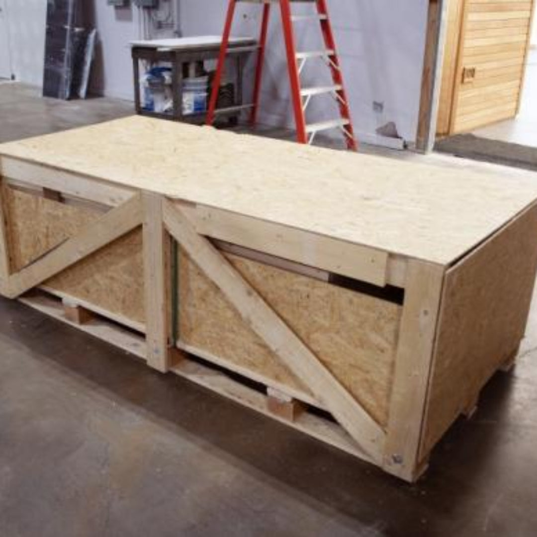 Model X6 3-Person Indoor In-Home-Steam Sauna Crate