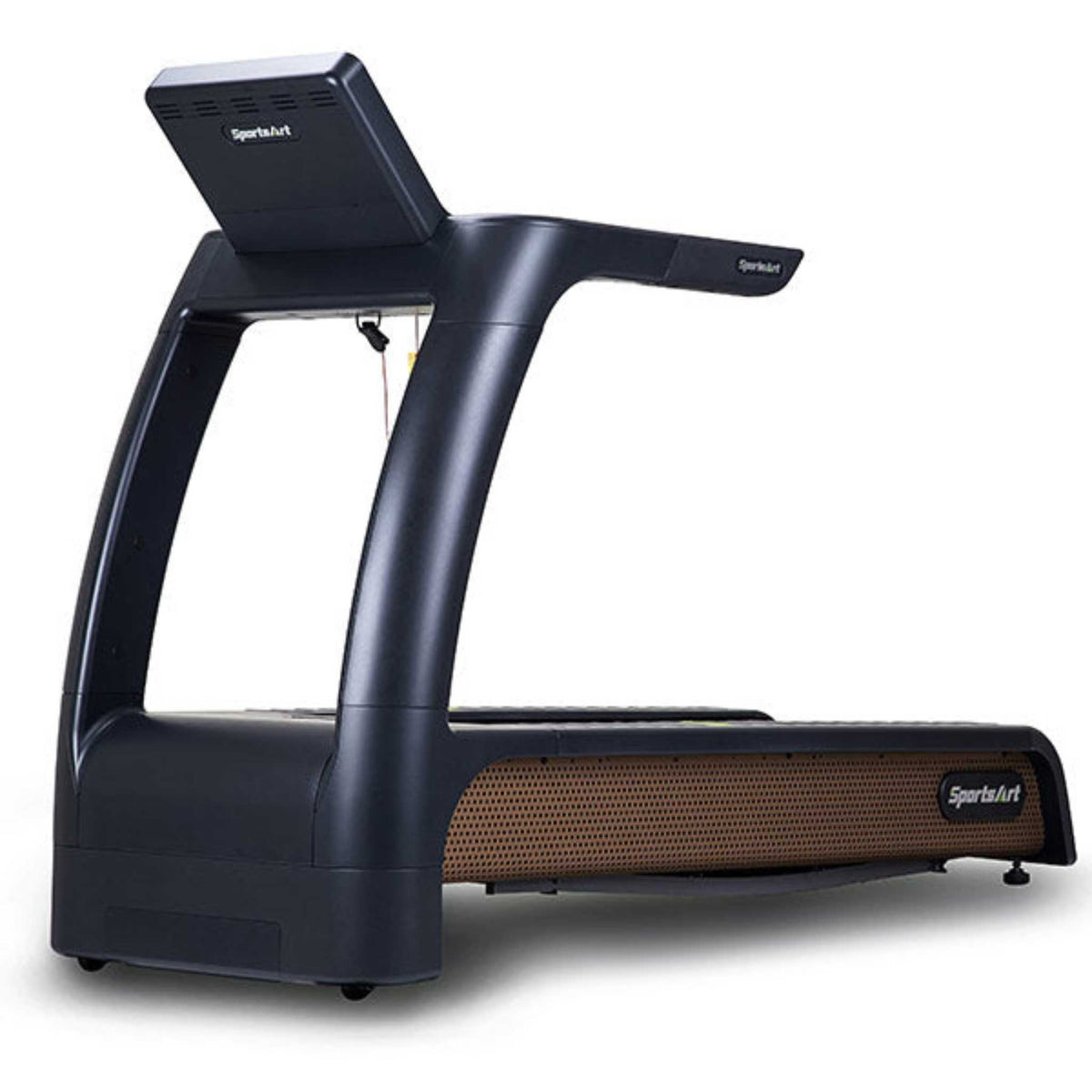 N685 verde treadmill front view