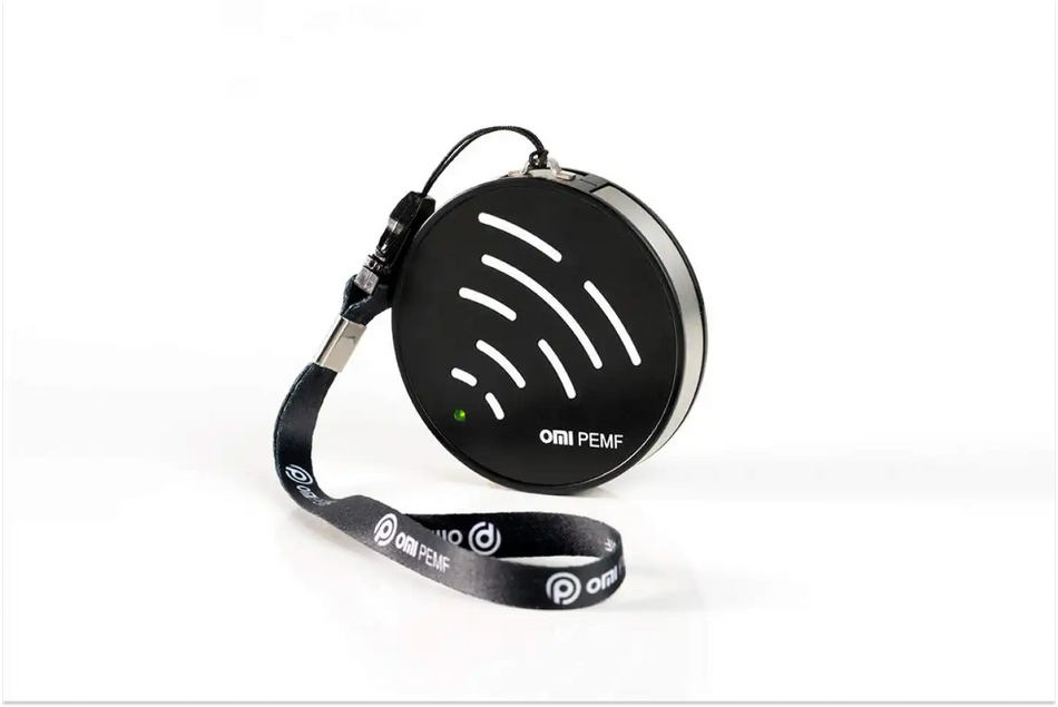 OMI PEMF Medallion - Portable PEMF Local Applicator, device closeup