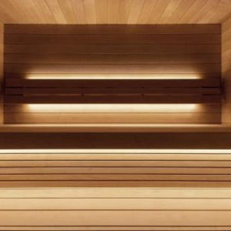 Outdoor Luxury Cabin Sauna G7 SaunaLife interior