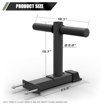 Plate Barbell Combo Storage Holder Size