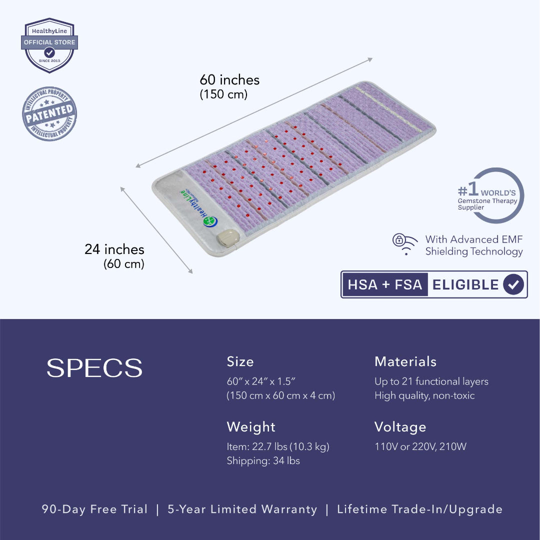 Platinum Series Therapeutic Heated Mat By HealthyLine