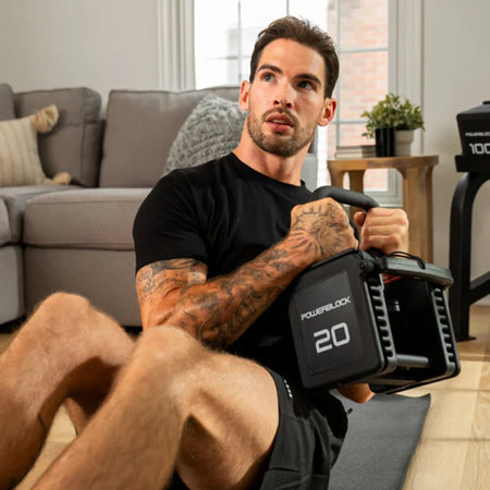 PowerBlock Pro Kettlebell Handle Workout