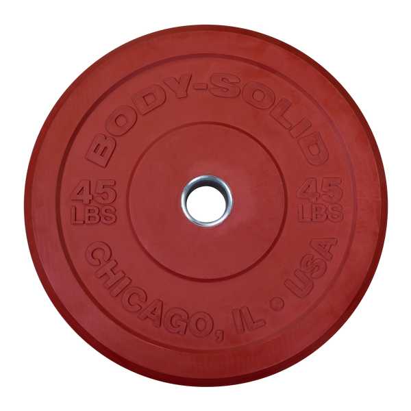 Red 45LB CHICAGO EXTREME BUMPER
