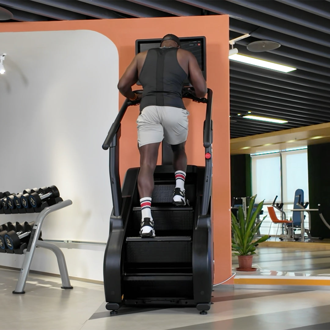 STEPR XL Plus Stair Stepping Machine In Use