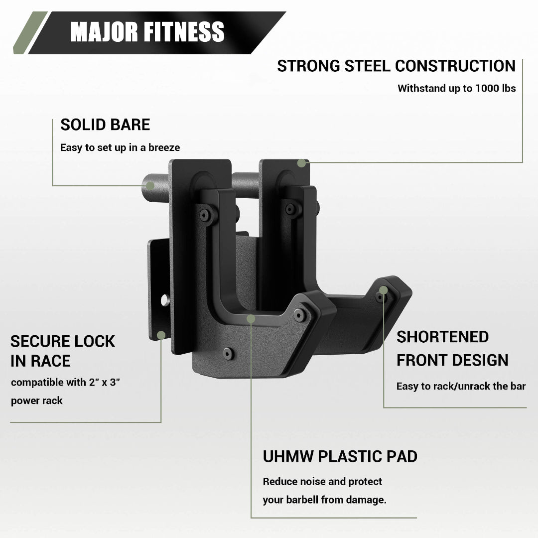 Sandwich J Hooks By Major Fitness