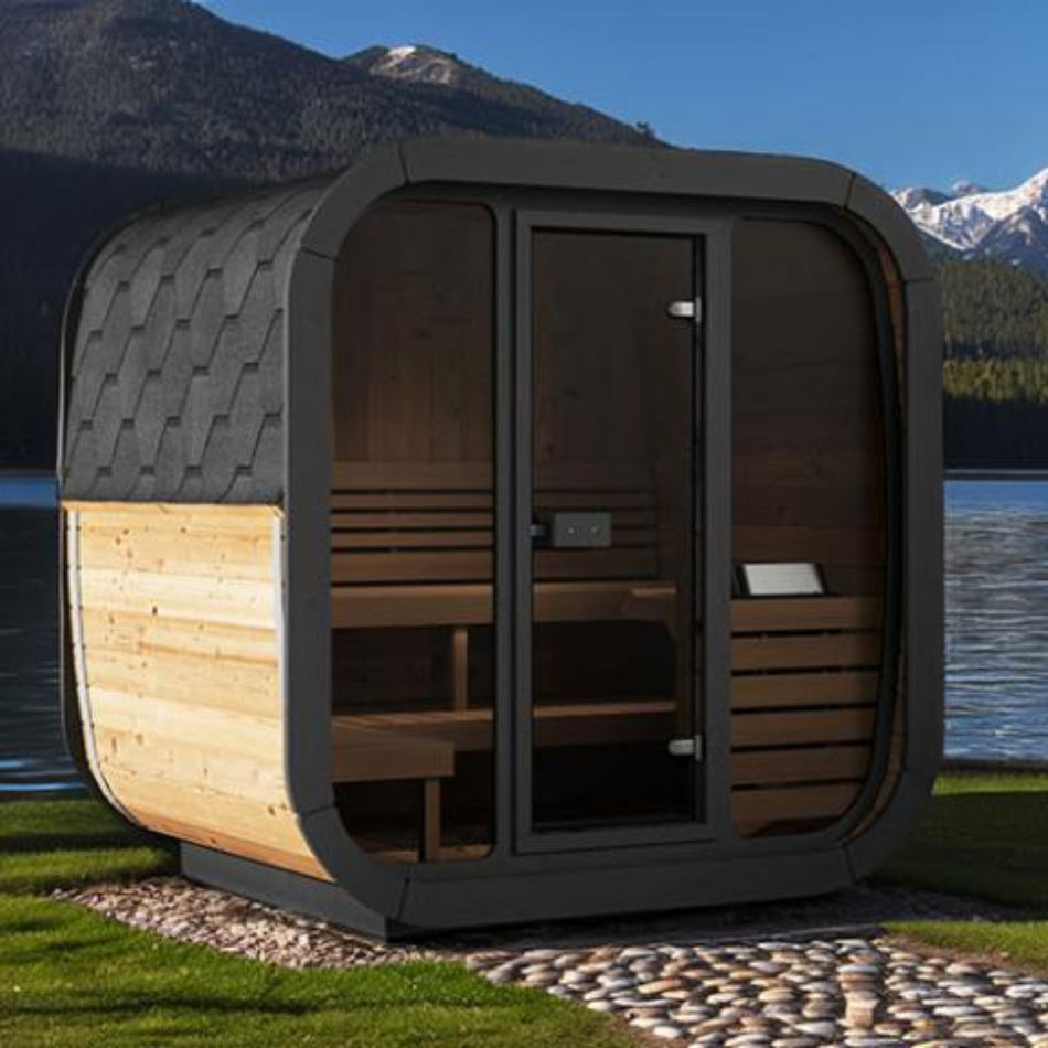 SaunaLife CL5G Cube-Sauna Outside