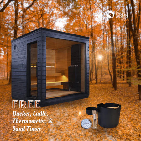 SaunaLife G6 Garden Series Modern Outdoor Sauna