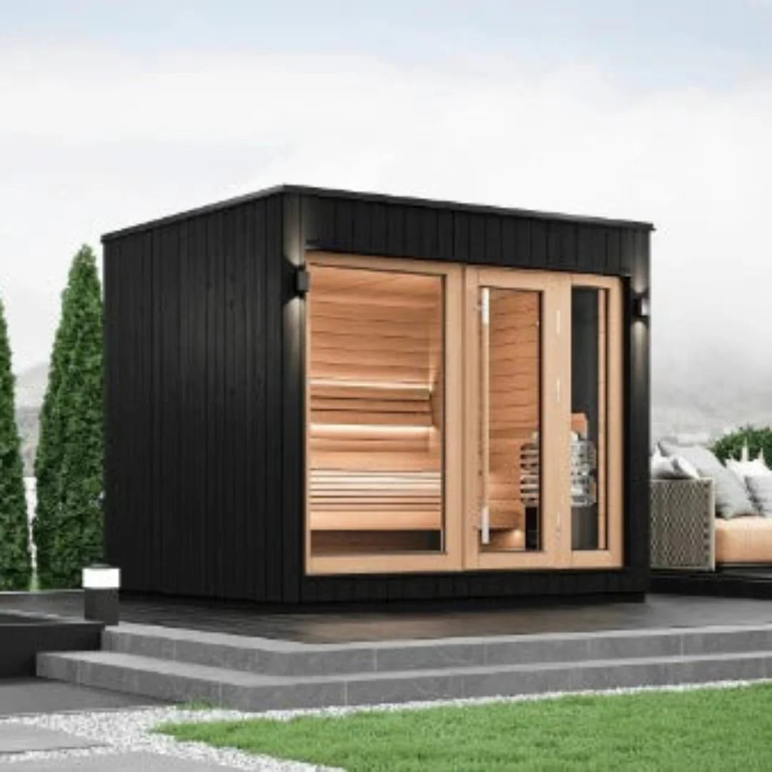 SaunaLife G7 Premium Outdoor 6-Person Sauna