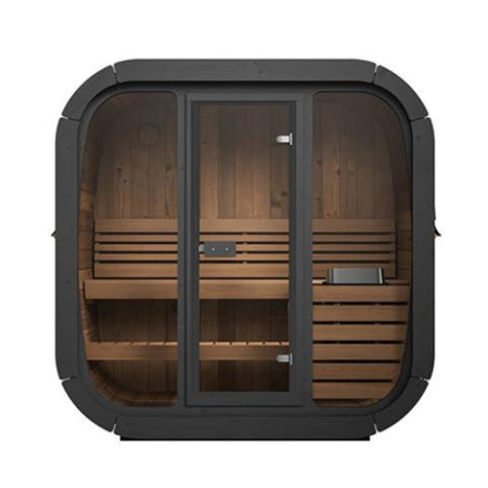 SaunaLife Model CL4G 3 Person Outdoor Cube Sauna