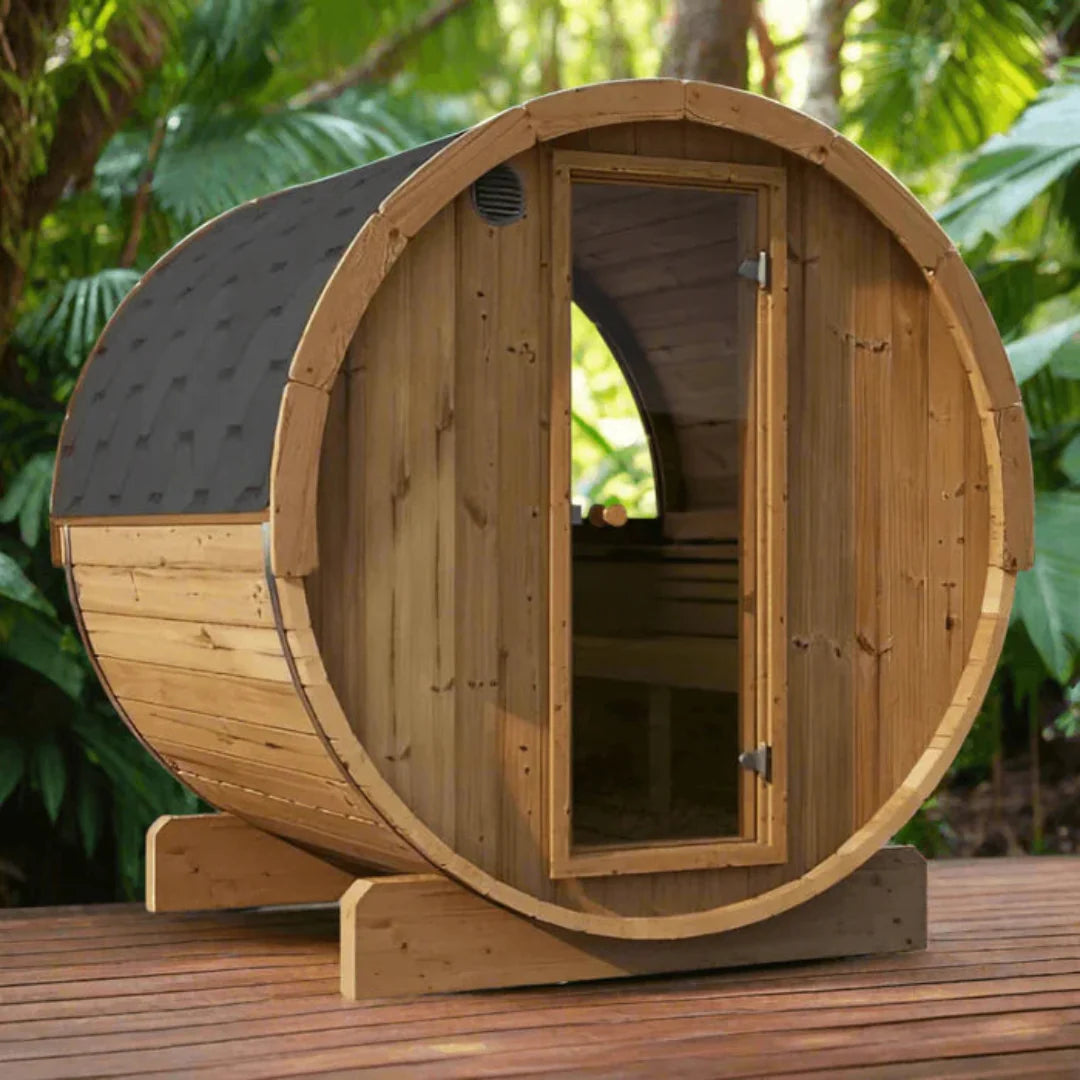 SaunaLife Model E7W 4-Person Sauna Barrel Window