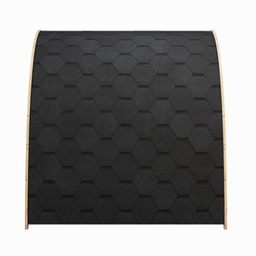 SaunaLife Model G3 Outdoor Home Sauna Kit Shingles