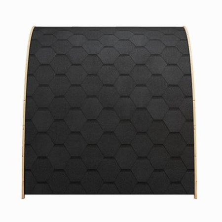 SaunaLife Model G3 Outdoor Home Sauna Kit Shingles