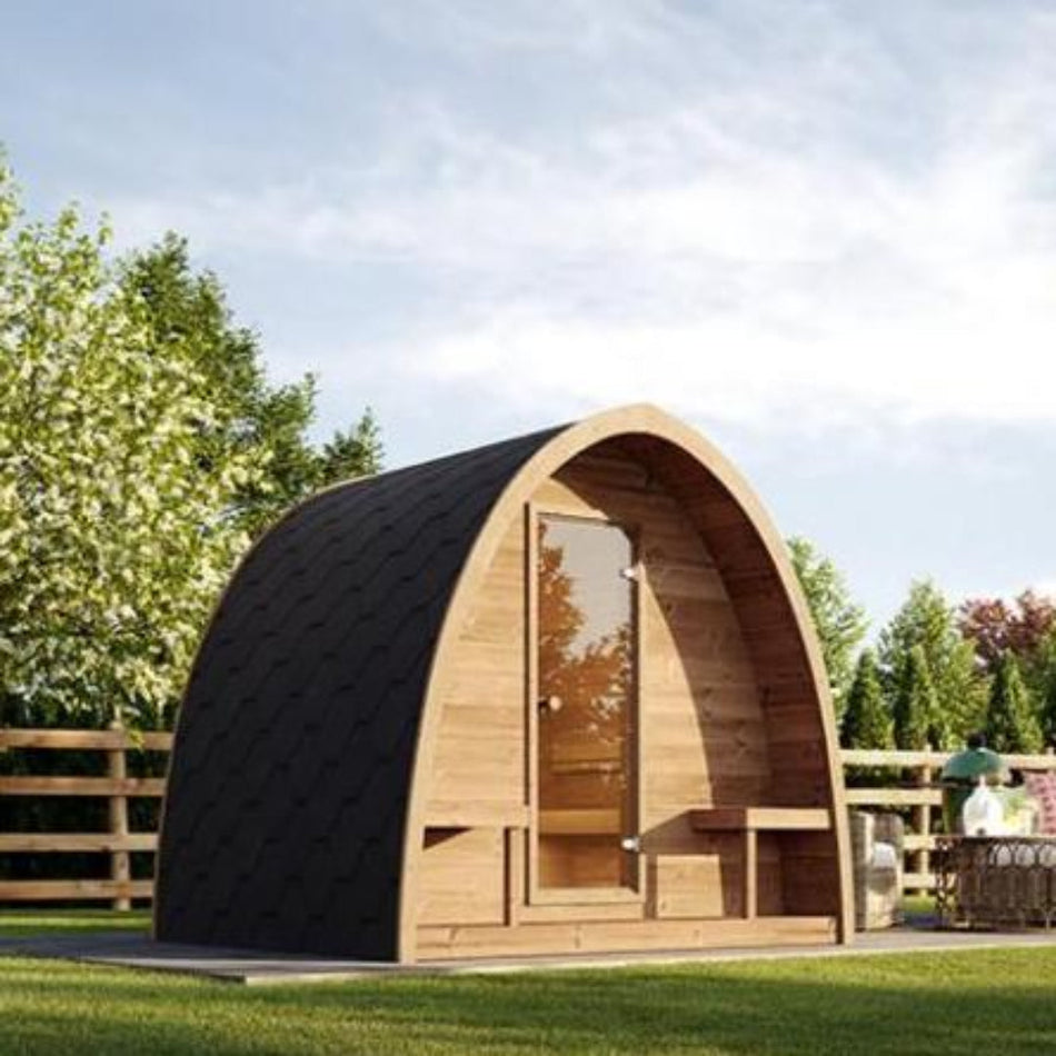 SaunaLife Model G3 Outdoor Home Sauna Kit