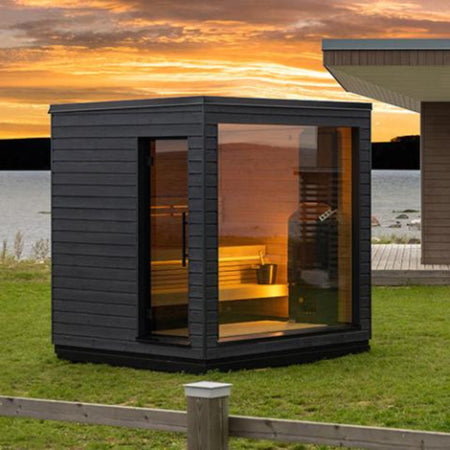 SaunaLife Model G6 Outdoor Sauna Pre-Assembled