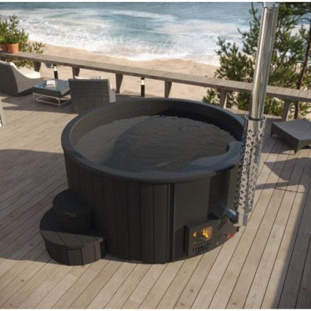 SaunaLife Wood Fired Hot Tub Model S4 Soak Series