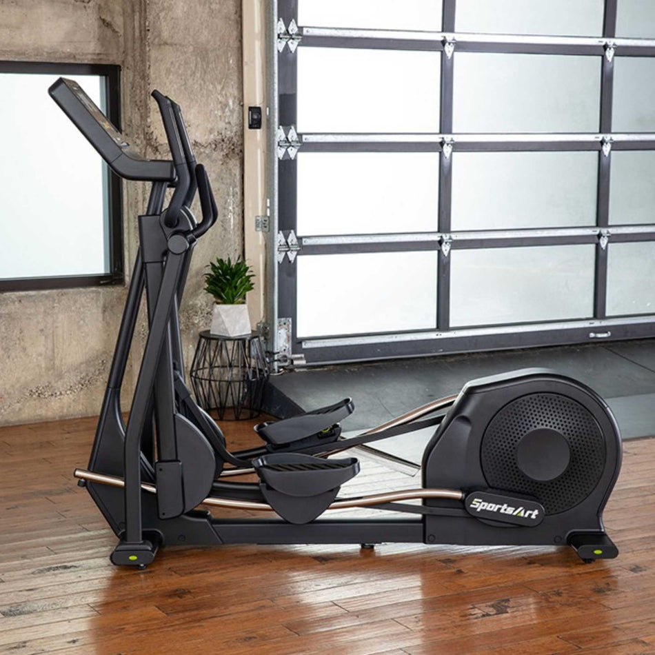 SportsArt E874 Elliptical side view