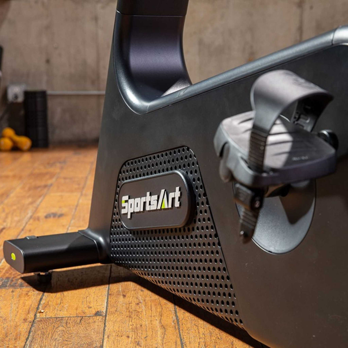 SportsArt C574U Upright Cycle Close up