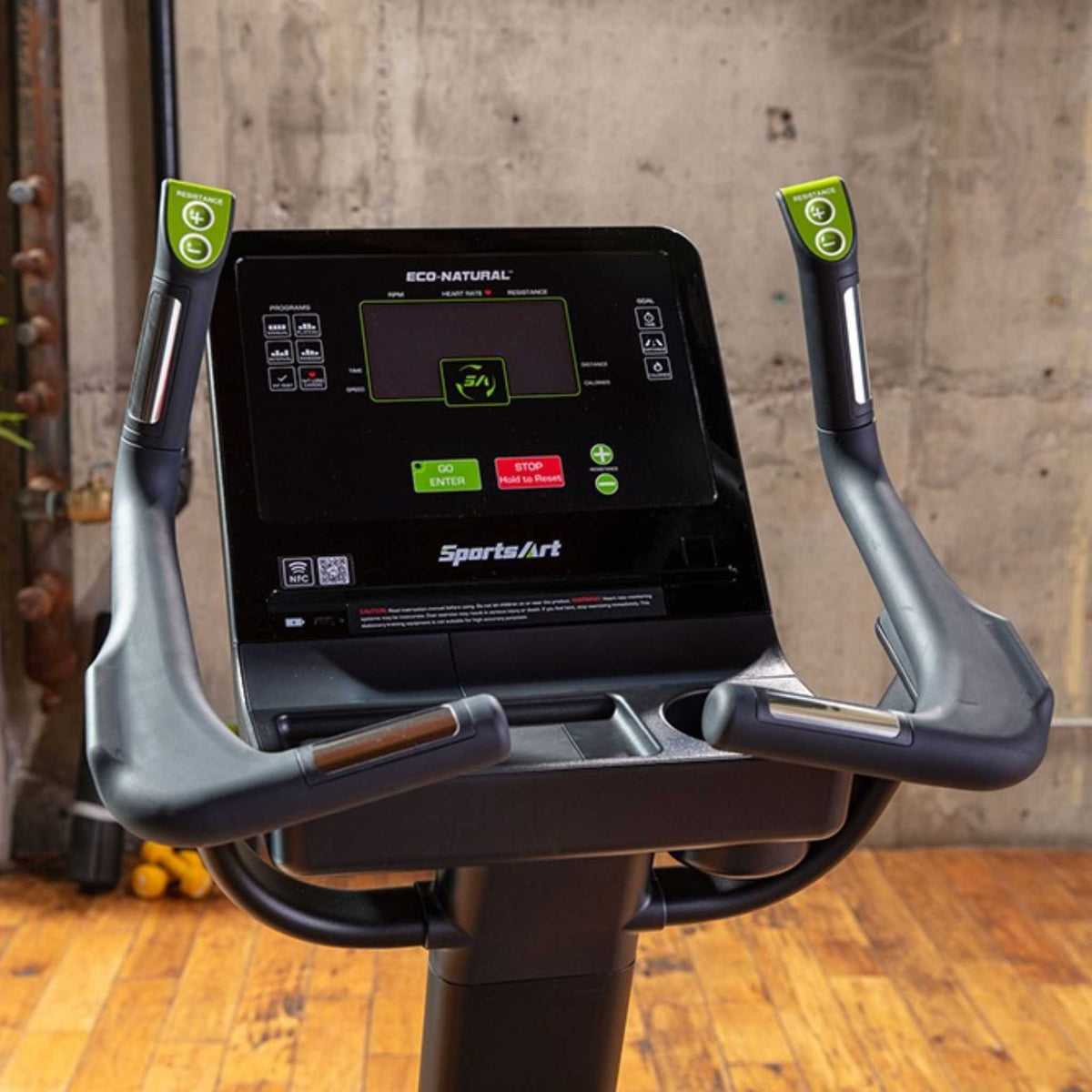 SportsArt C574U Upright Cycle Console