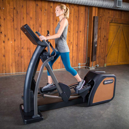 SportsArt E876 Elliptical female user