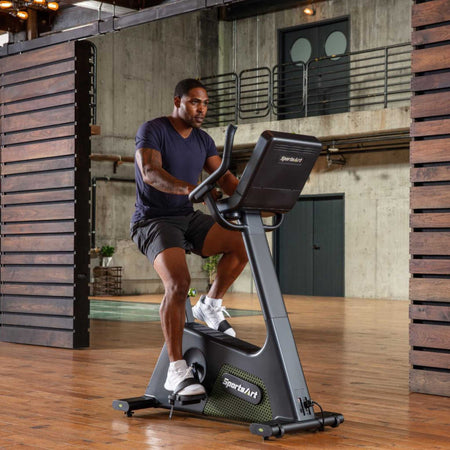 G574U Upright Cycle by SportsArt Male User