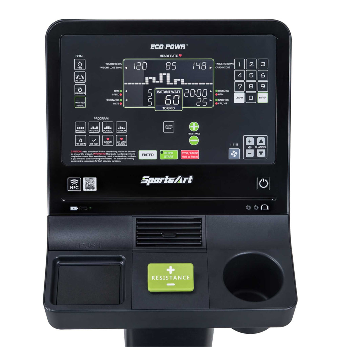G576R Recumbent Cycle Console