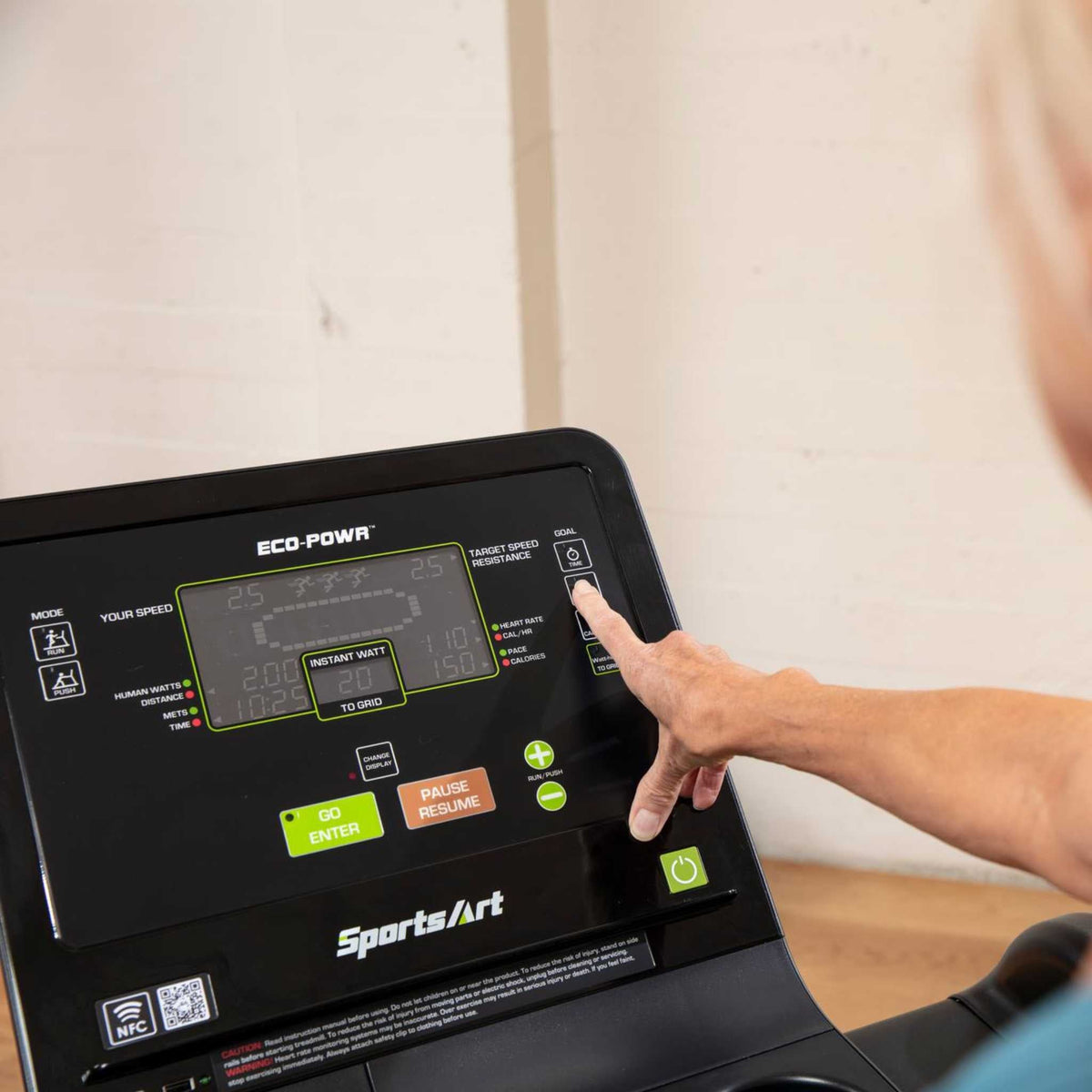 SportsArt G660 Treadmill Console