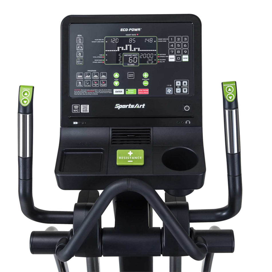 G876 Elliptical Console by SportsArt