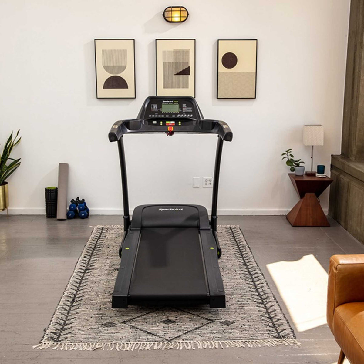 SportsArt TR22F Treadmill Back View