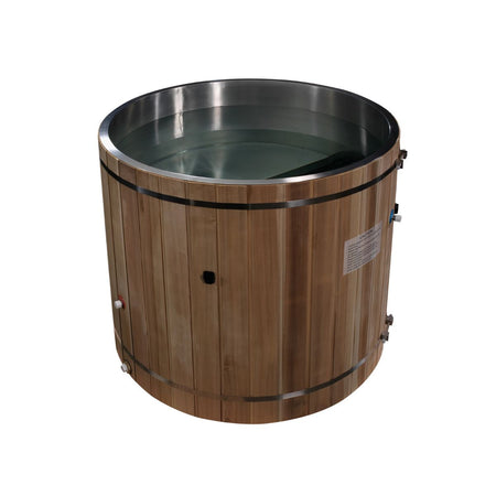 Stainless Steel Interior Barrel Cold Plunge