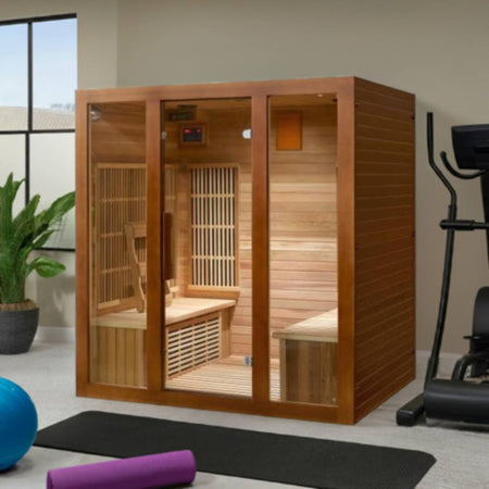 Sunray Saunas HL400KS Roslyn 4-Person Sauna