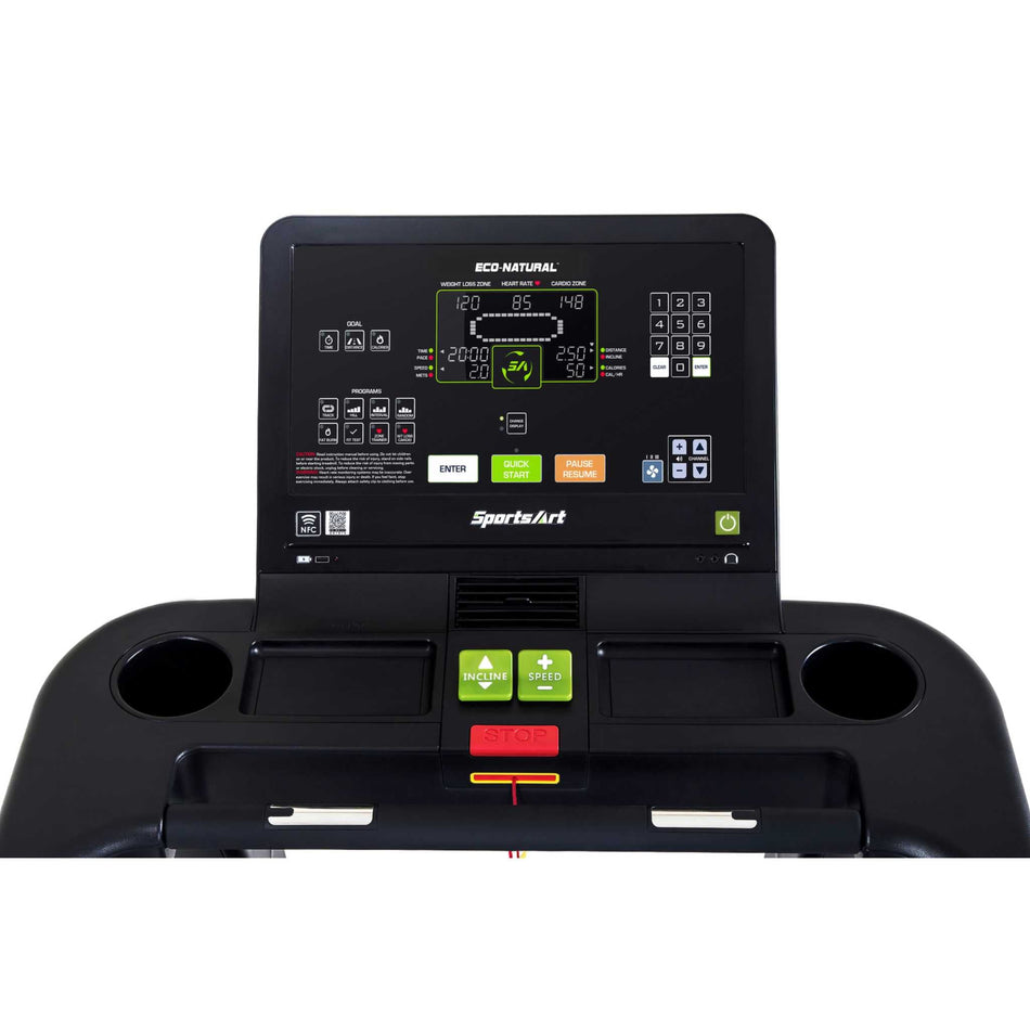 T676 Status Eco-Natural Treadmill LCD Console