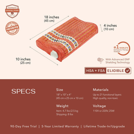 TAO Series Far Infrared Pillow For Stress Relief