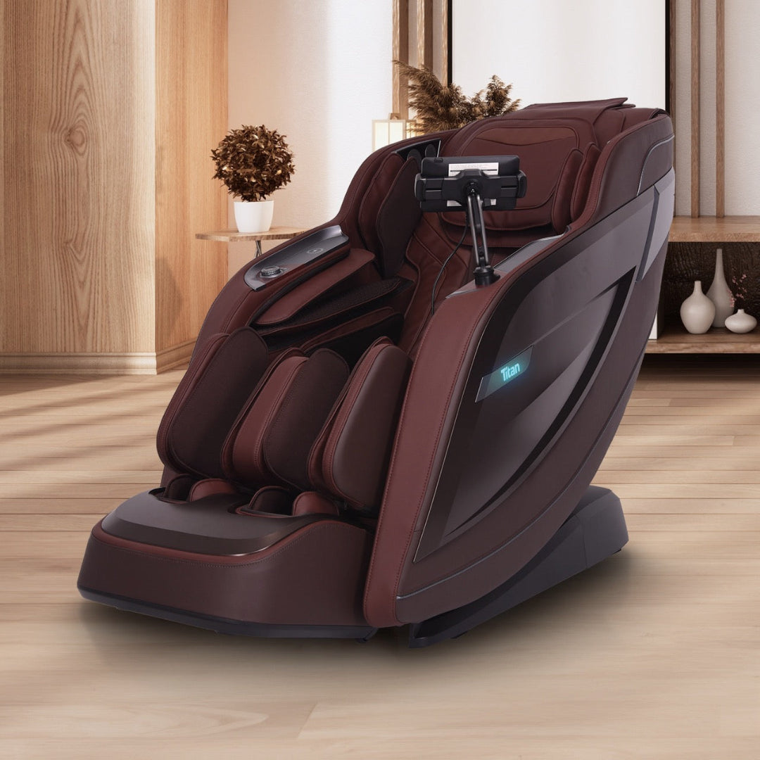 TP 4D 8500 MAX Titan Massage Chair By Osaki Brown