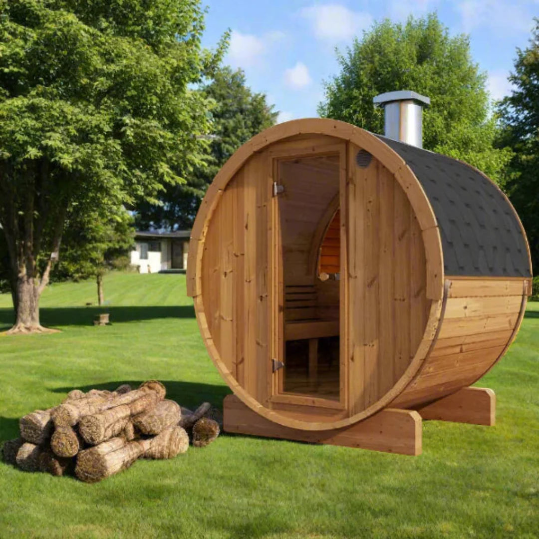 The Ergo E8 6-Person Traditional Sauna