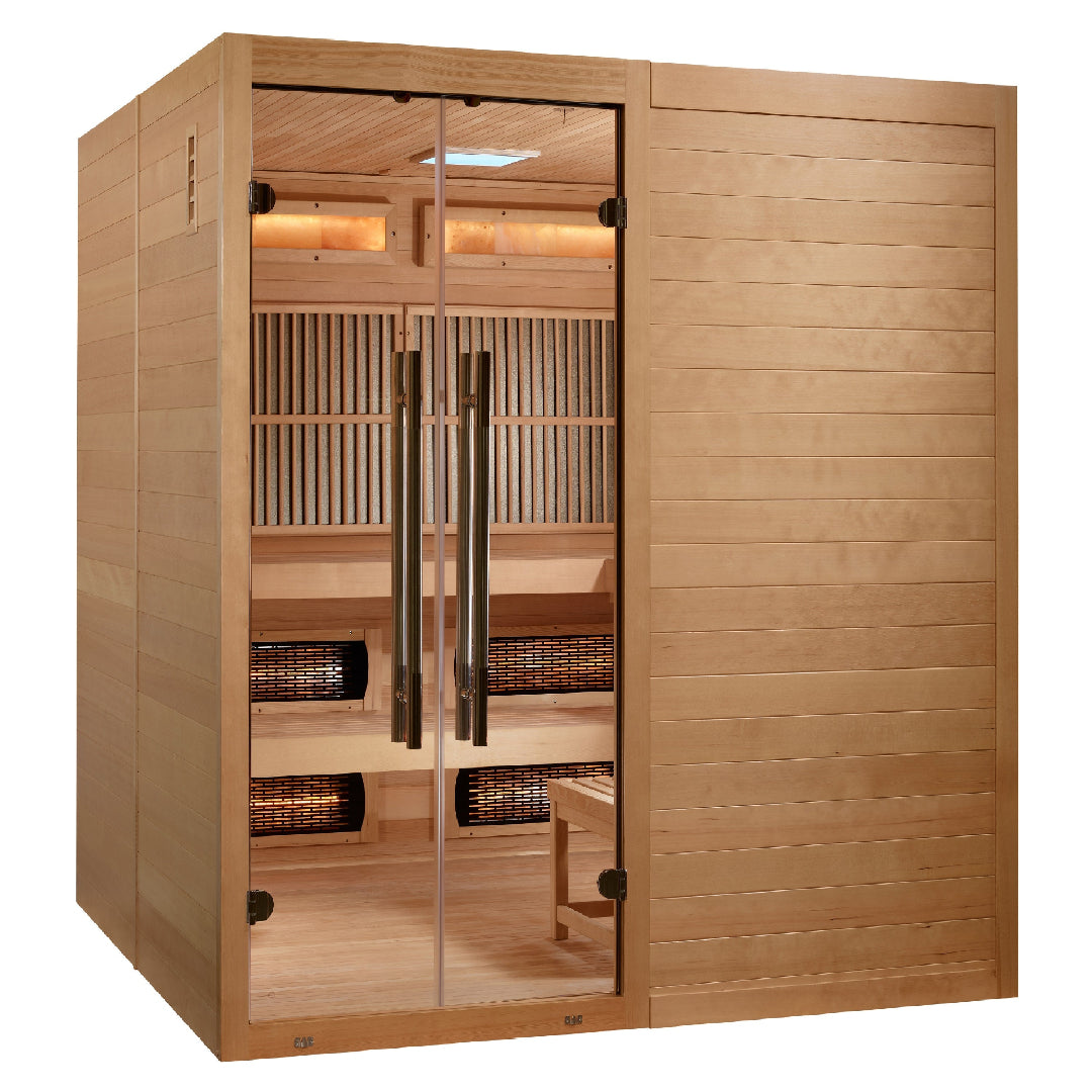 Toledo 6 Person Sauna Angled View
