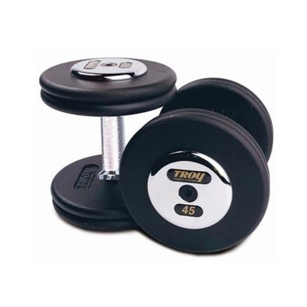 Troy Pro-Style Black Cast Iron Premium Dumbbell Sets – PFD