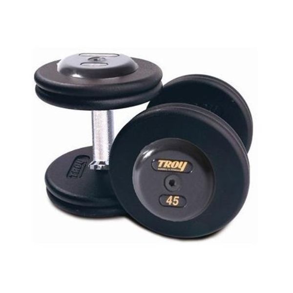 Troy Pro-Style Black Cast Iron Premium Dumbbell Sets – PFD