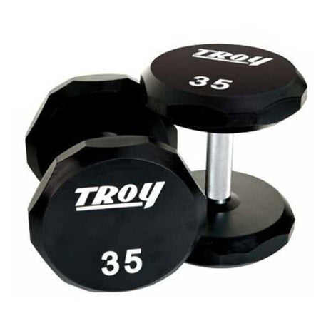 Urethane Dumbbells TSD-U Troy Barbell 12 Sided 35 lbs