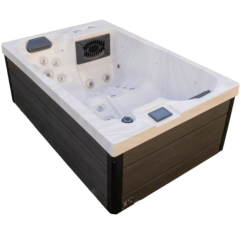Luxury Spas Cascade 2- Person Hot Tub (WS-303) - White