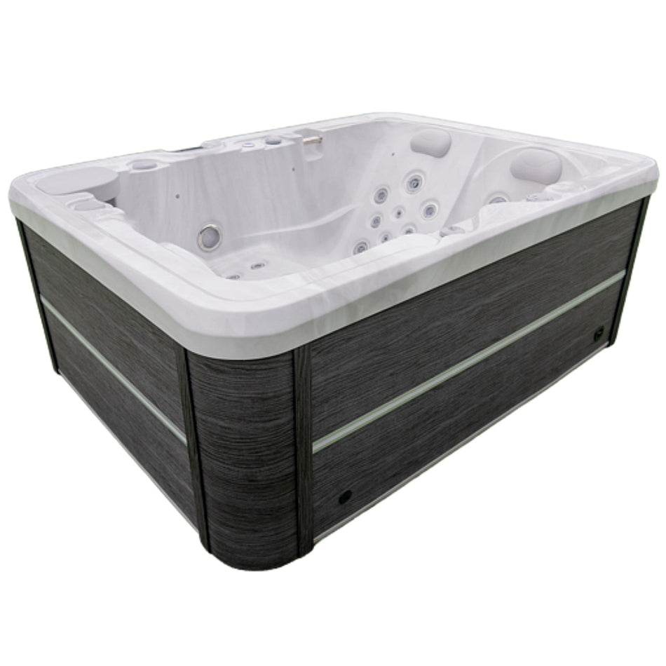 Luxury Spas Allure 3 Person Hot Tub (WS-7011) - White